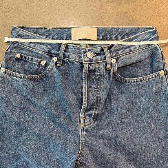Everlane Women's The ’90s Cheeky Jean Straight Leg Blue Jeans size 26 regular - Picture 11 of 12